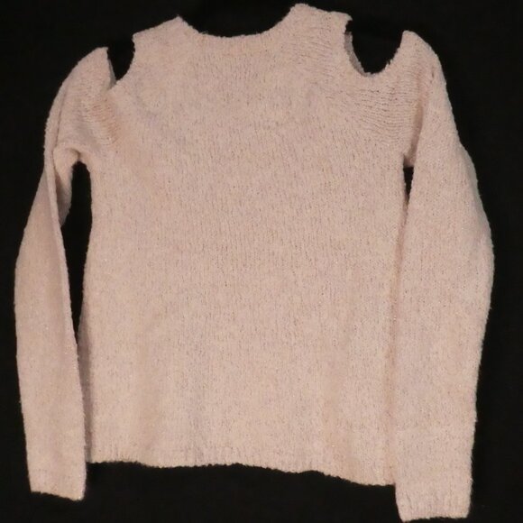 ABERCROMBIE KIDS | 11/12 | Knit Sweater With Open Shoulders | Shiny Fibers - Picture 2 of 15